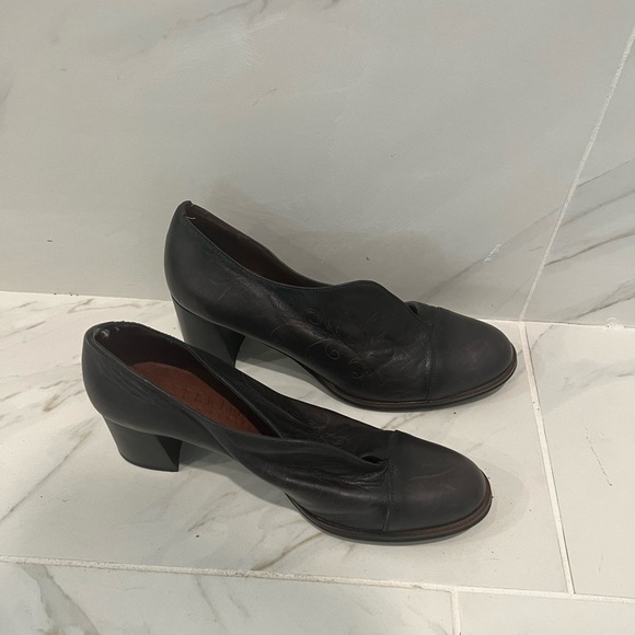 NORDSTROM Hispanitas leather bootie heels - Picture 5 of 10